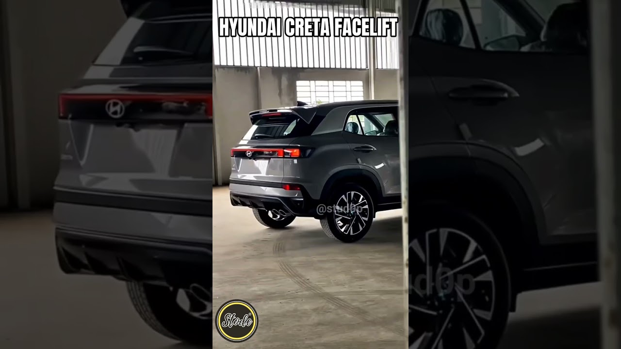 Hyundai Creta 2026 ❤️ Facelift 🔥 First Look Spied ❤️ Walkaround Video #reels #tiktok #shorts #viral