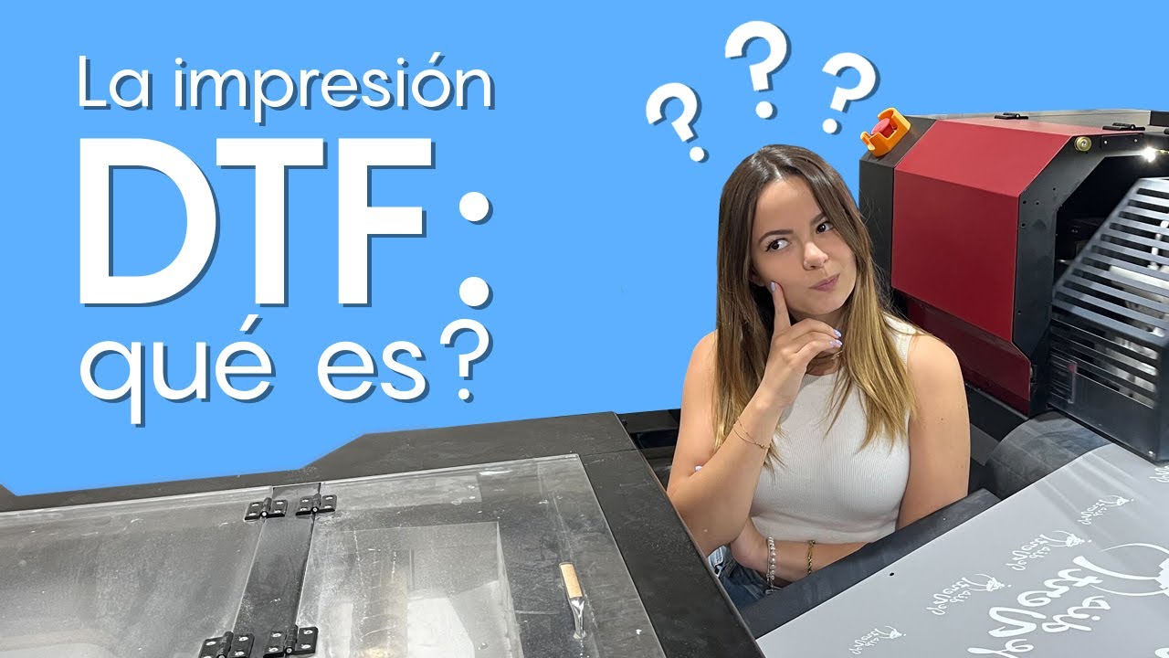 Marcaje textil: lámina de transferencia DTF