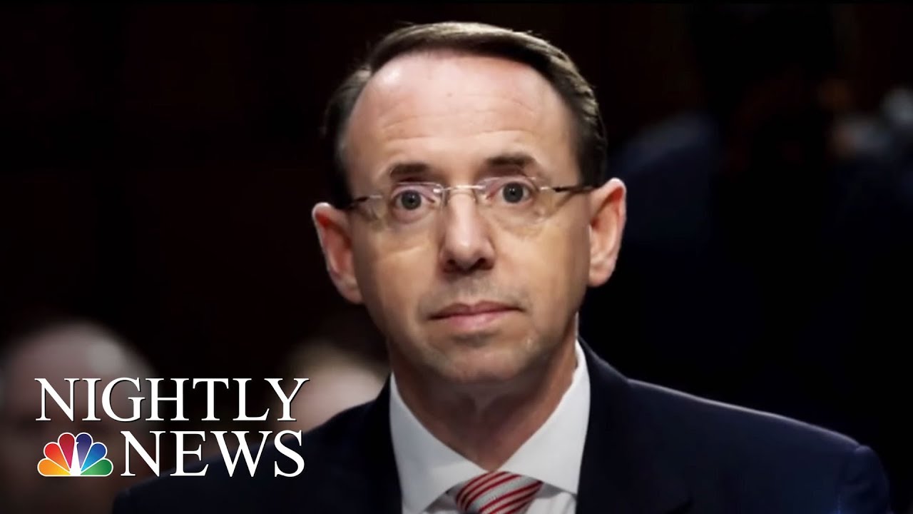 Growing Questions And Division Over Secret Memo | NBC Nightly News