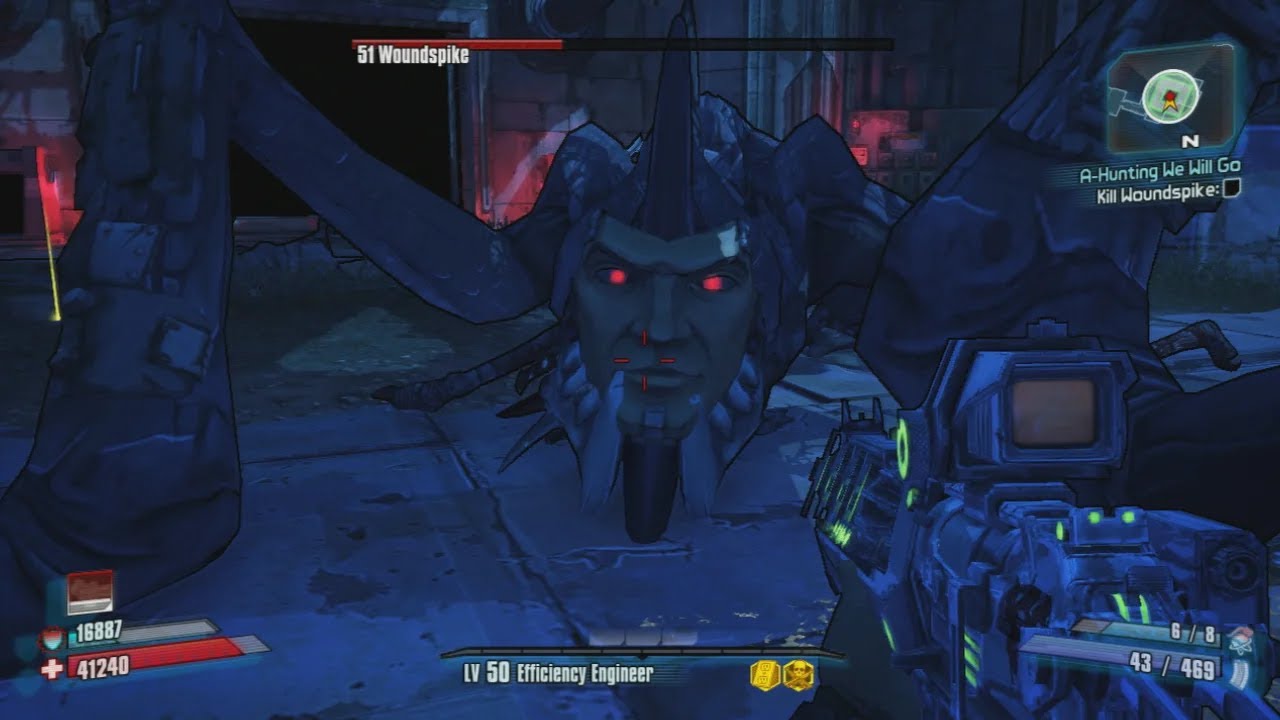 Borderlands 2 boss woundspike разнос в Соло