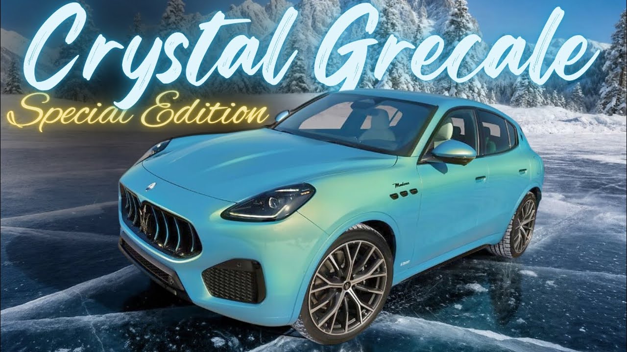 Maserati Grecale Cristallo Edition привносит холод и олимпийское золото.