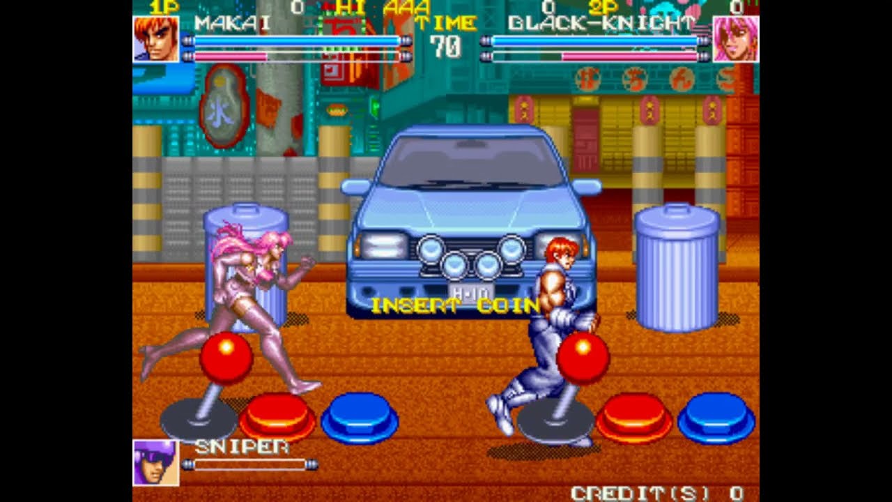 Denjin Makai (1994) Arcade M.A.M.E Beat em up Retro Game Session