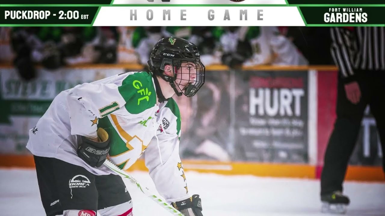 Thunder Bay North Stars vs Kam River Fighting Walleye game highlights. 02-15-2026. SIJHL hockey