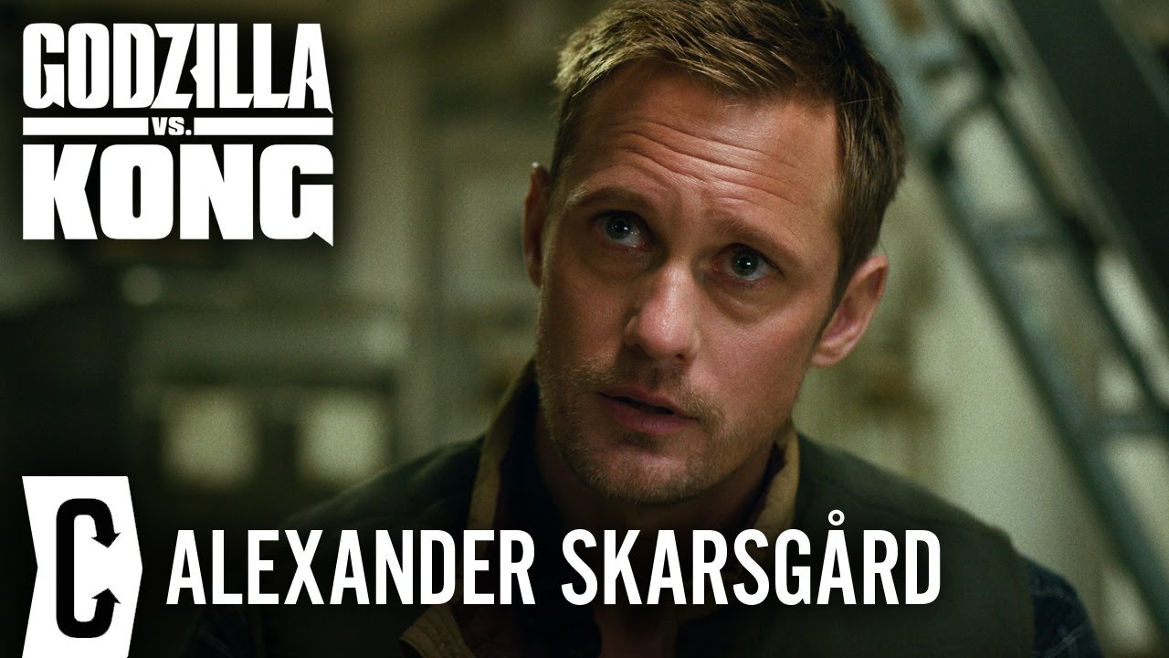Alexander Skarsgard on Godzilla vs. Kong and Why They Don't Kiss