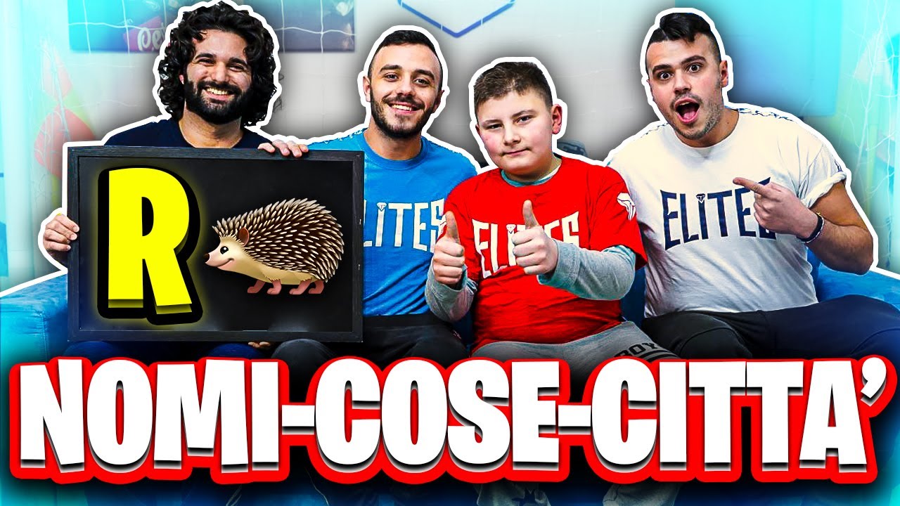 ✏️NOMI - COSE - CITTÀ con MATTY IL BIONDO!!!