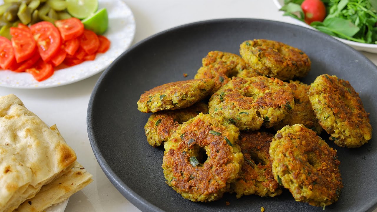 طرز تهیه شامی لپه پوک و خوشمزه | فوت و فن شامی لپه حرفه ای