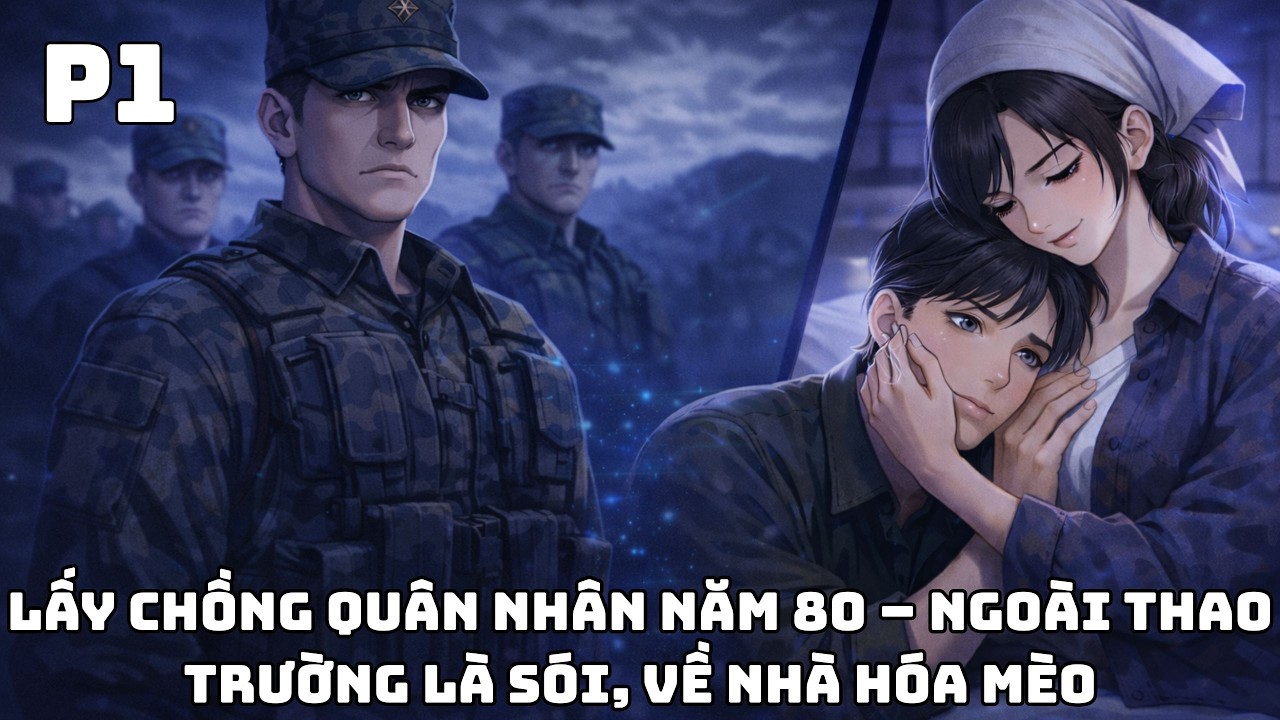 Truyện Audio| Lấy Chồng Quân Nhân Năm 80 – Ngoài Thao Trường Là Sói, Về Nhà Hóa Mèo - P1