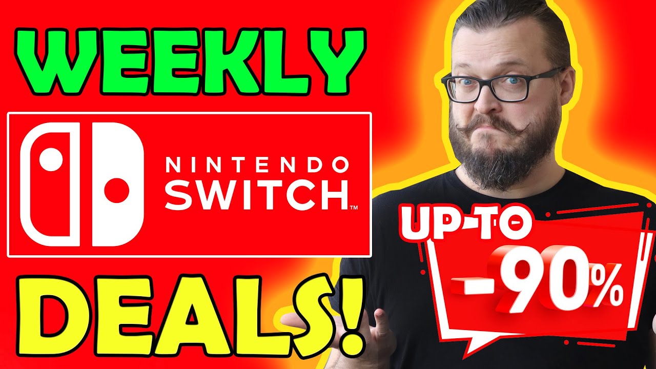 Nintendo Switch Weekly Sale! 10 Amazing games with great Discounts!