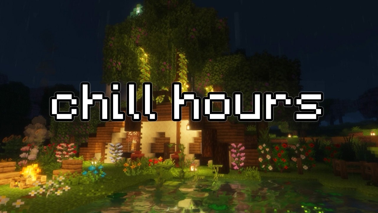 calm night vibe to sleep (Minecraft: Music & Ambience)