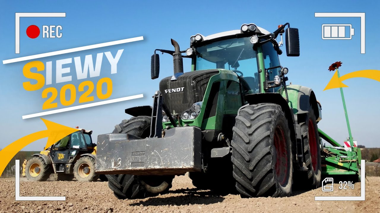 Siewy grochu 2020 z Pompą!✔Nowy nabytek w akcji!✔Fendt 819 Vario ✔Świętokrzyskie w Obiektywie✔