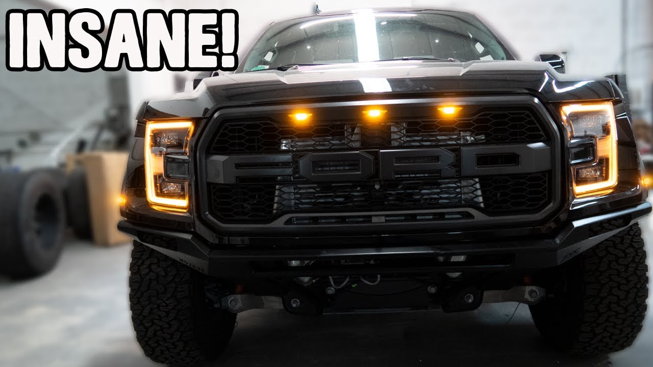 Сборка/модификация Ford Raptor pt4 2019 года. Установка бампера SVC и интеркулера.
