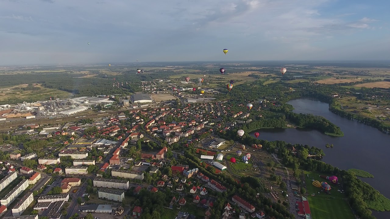 SZCZECINEK  BALONY 2018  Z DRONA 4K