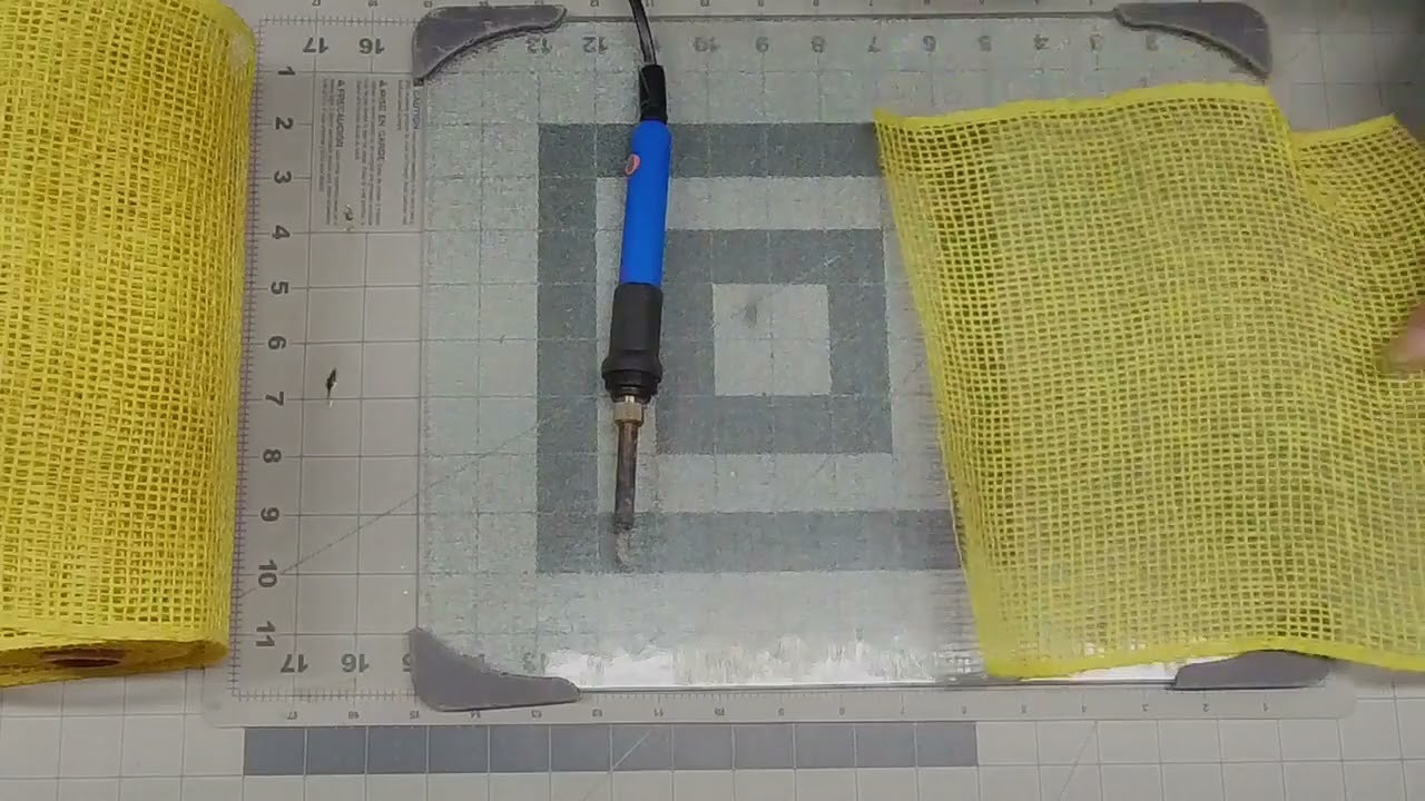 Как использовать инструмент для выжигания по дереву на Deco Mesh