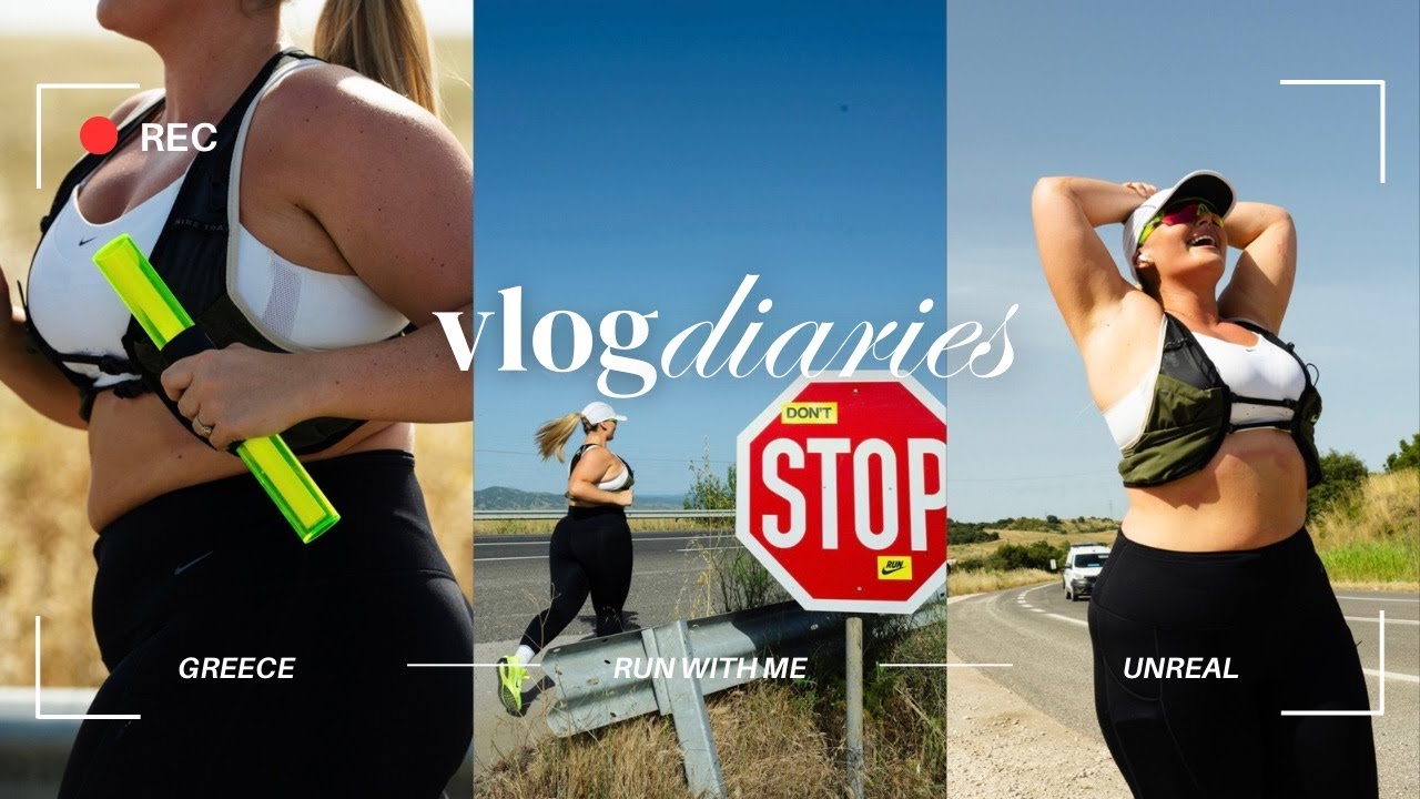 VLOG DIARIES | running with NIKE in Greece
