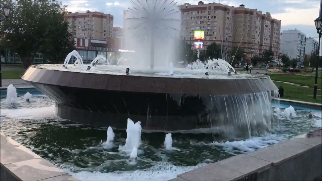 Фонтанное видео города Ногинск