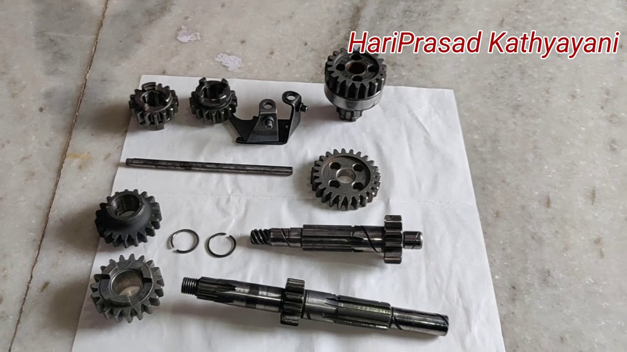 Gearbox Assembly Installation for Yezdi classic 1&2, Roadking,Oil king and Monarch