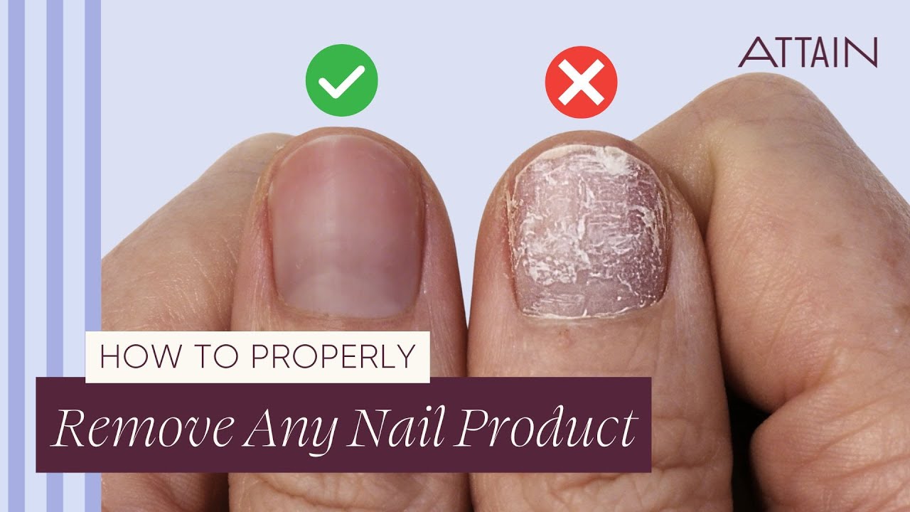 How to Do Gel Nails at Home | How to Remove Any Nail Product Without Damage