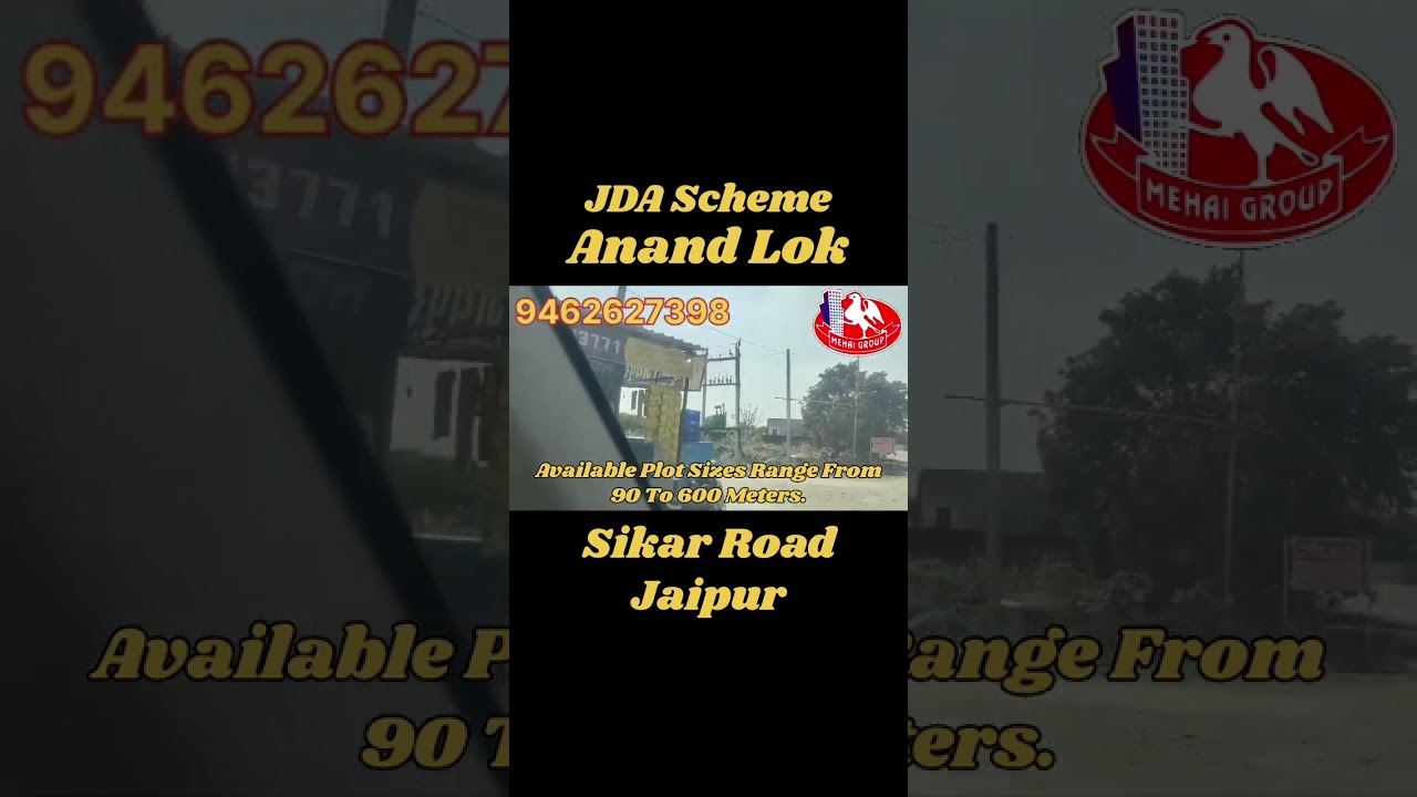 JDA Scheme Anand Lok Sikar Road Contact No. 9462627398#realestate #property #sikarroad #jaipur #jda