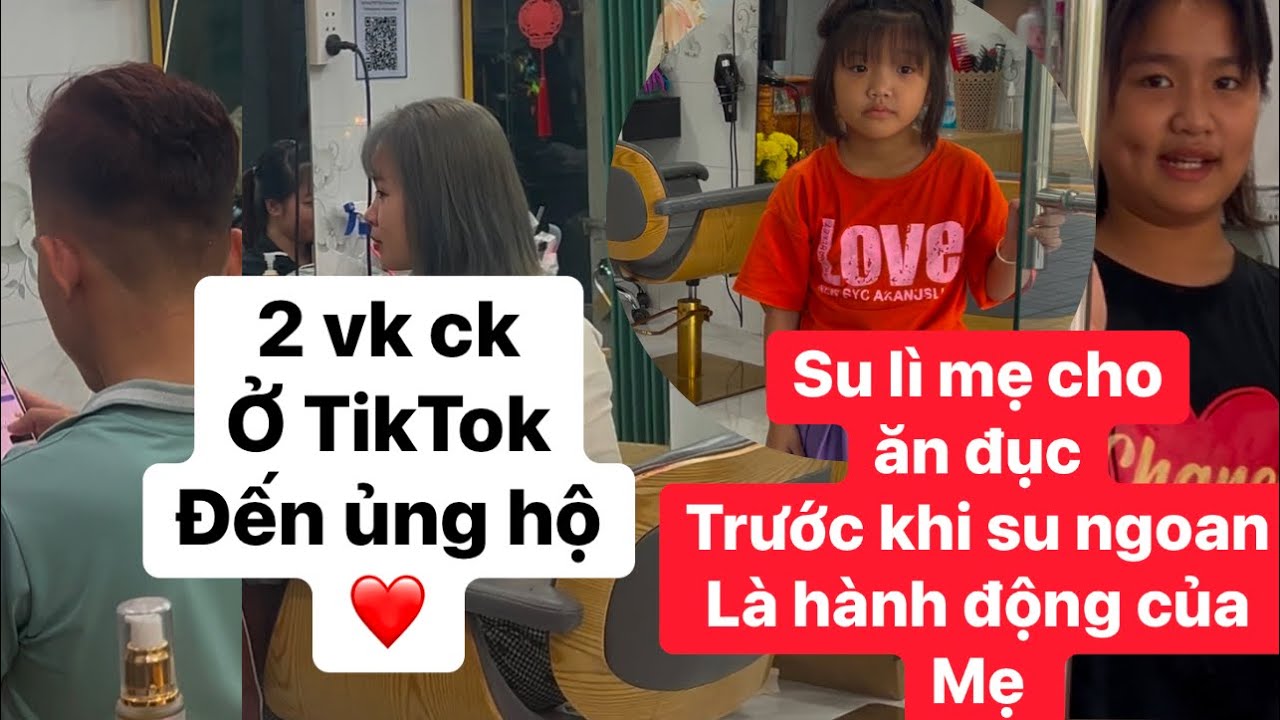 VLOG : MẸ LÀM KHÔNG CÓ THỜI GIAN ĂN,CON LÌ MẸ NÓNG SÚC LUÔN . CÓ 2 VC SIÊU DỄ THƯƠNG ĐẾN ỦNG HỘ