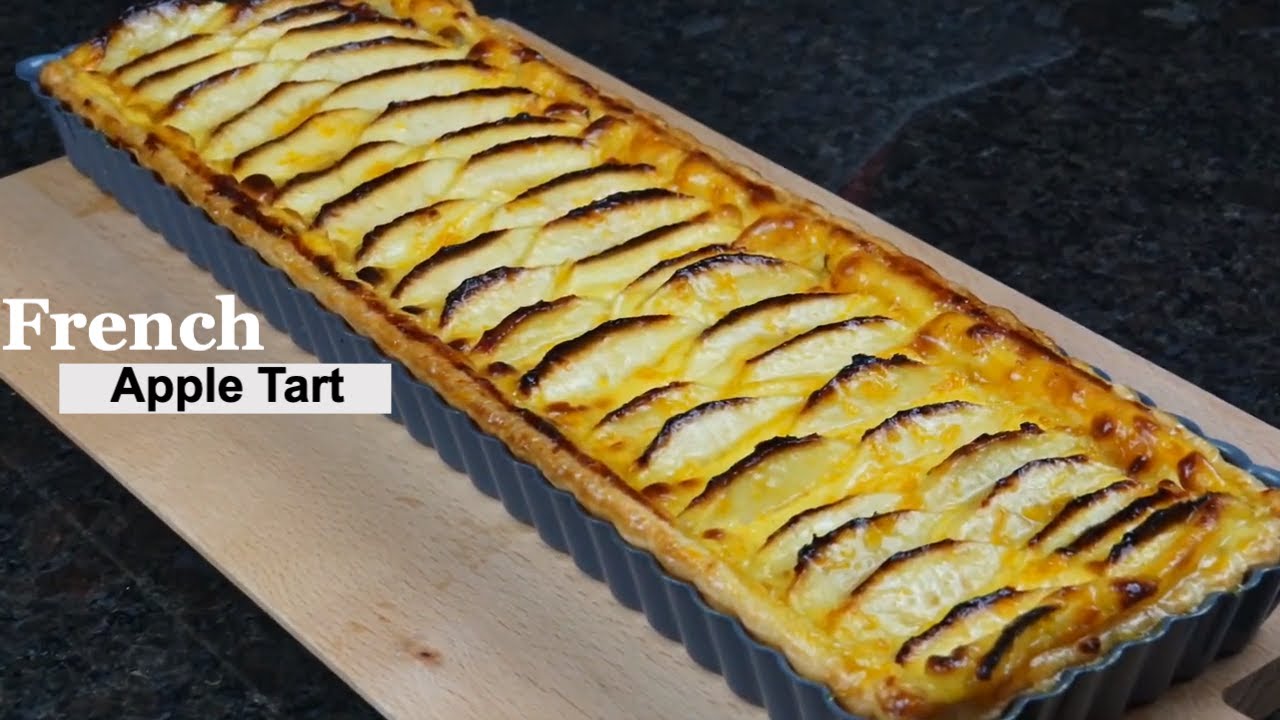 Homemade French Apple Tart - A delicious & easy recipe.