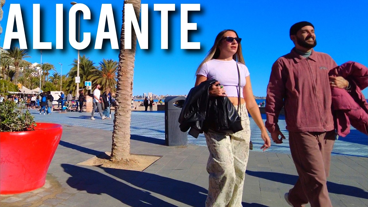 ALICANTE 🇪🇦 POSTIGUET PLAYA January 2026 Update Costa Blanca SPAIN 4K 