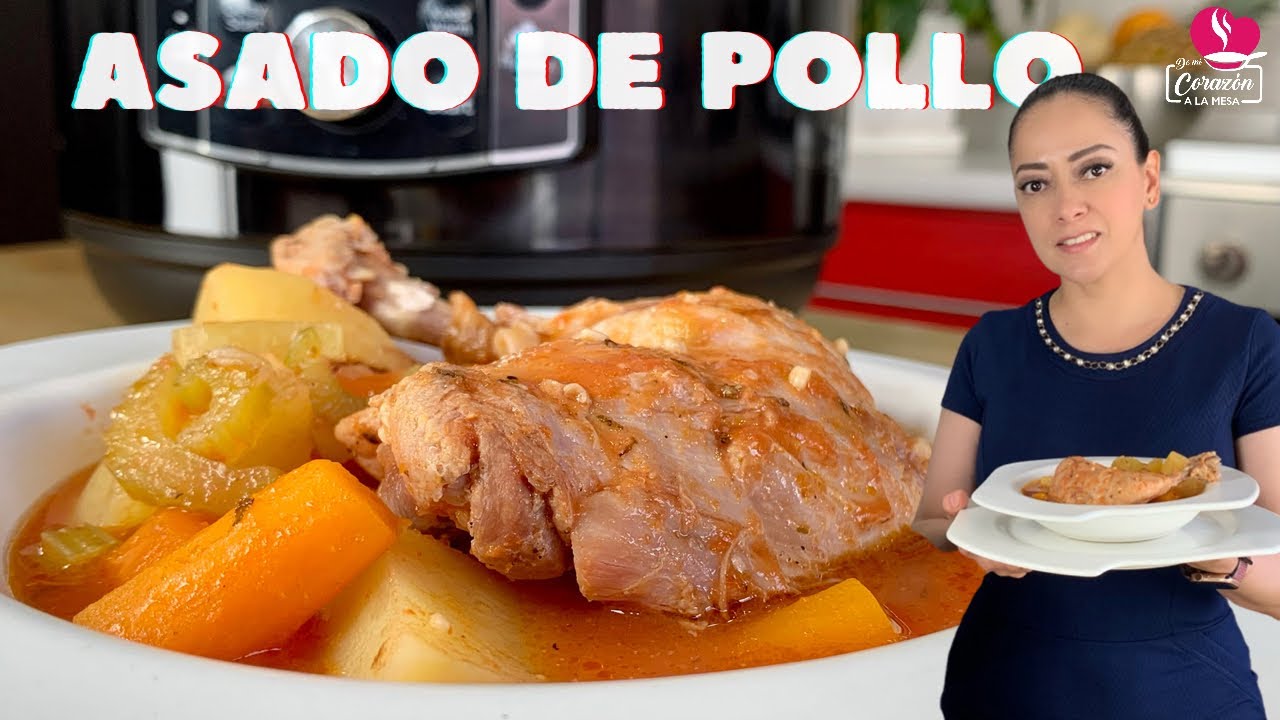 ✅ Asado de Pollo en Olla de Presión - Instant Pot Recetas - Instant Pot Pro Crisp