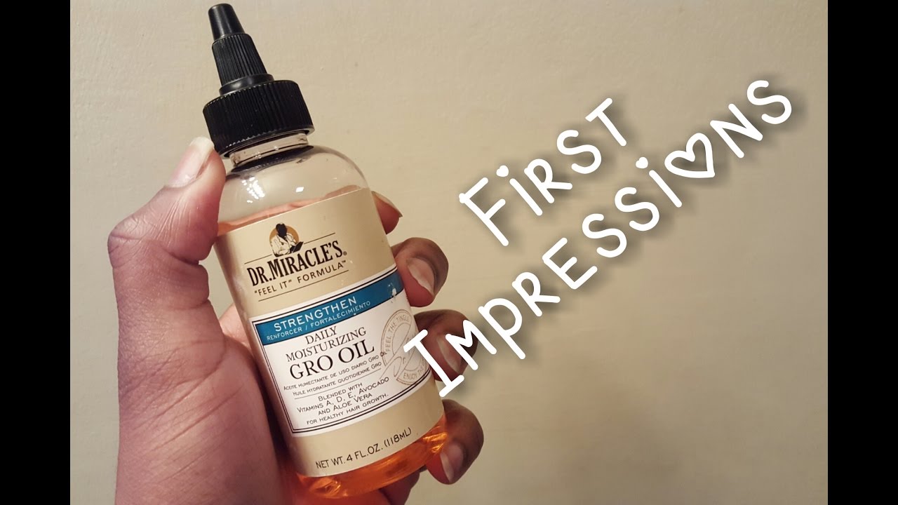 Dr. Miracles Daily Moisturizing Gro Oil