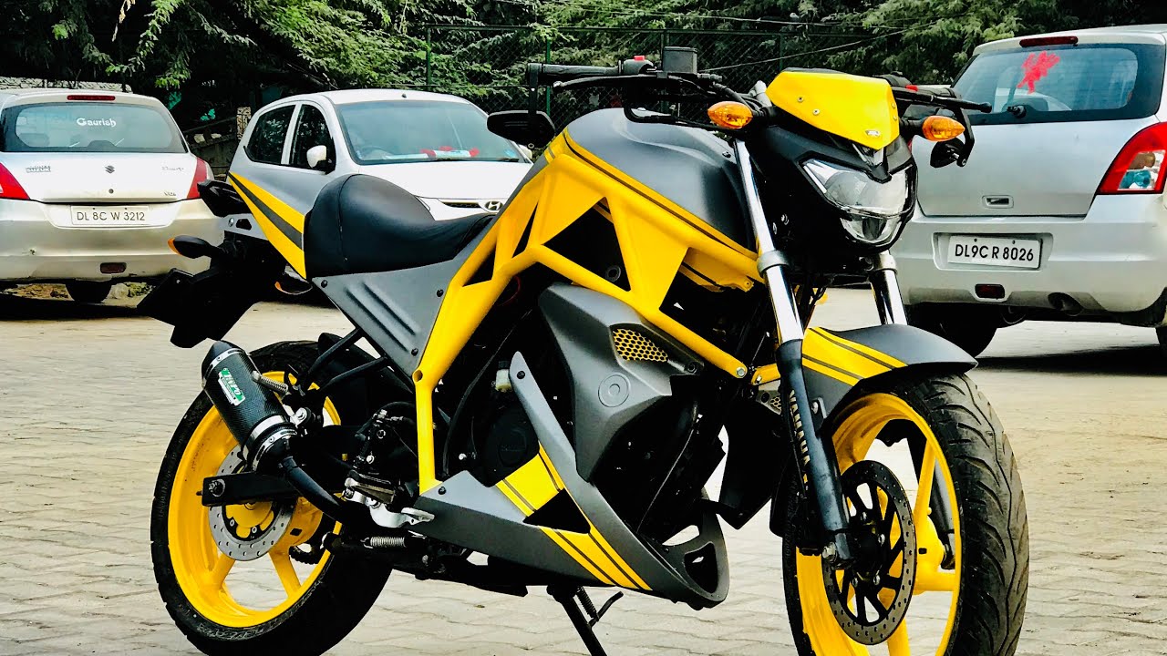 Yamaha FZ Modified | Bike modification | Into Ducati Style | Customized I Vampvideo |