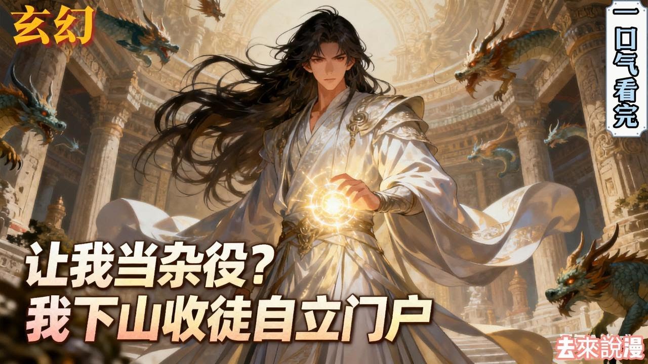完结《让我当杂役？我下山收徒自立门户》陆沉穿越修仙界为保全弟子修为尽失。哪知青云宗竟卸磨杀驴，将他贬为杂役。一怒之下，陆沉离开宗门，觉醒【收徒变强】系统……#小說推文 #小说 #小說#玄幻 #爽文