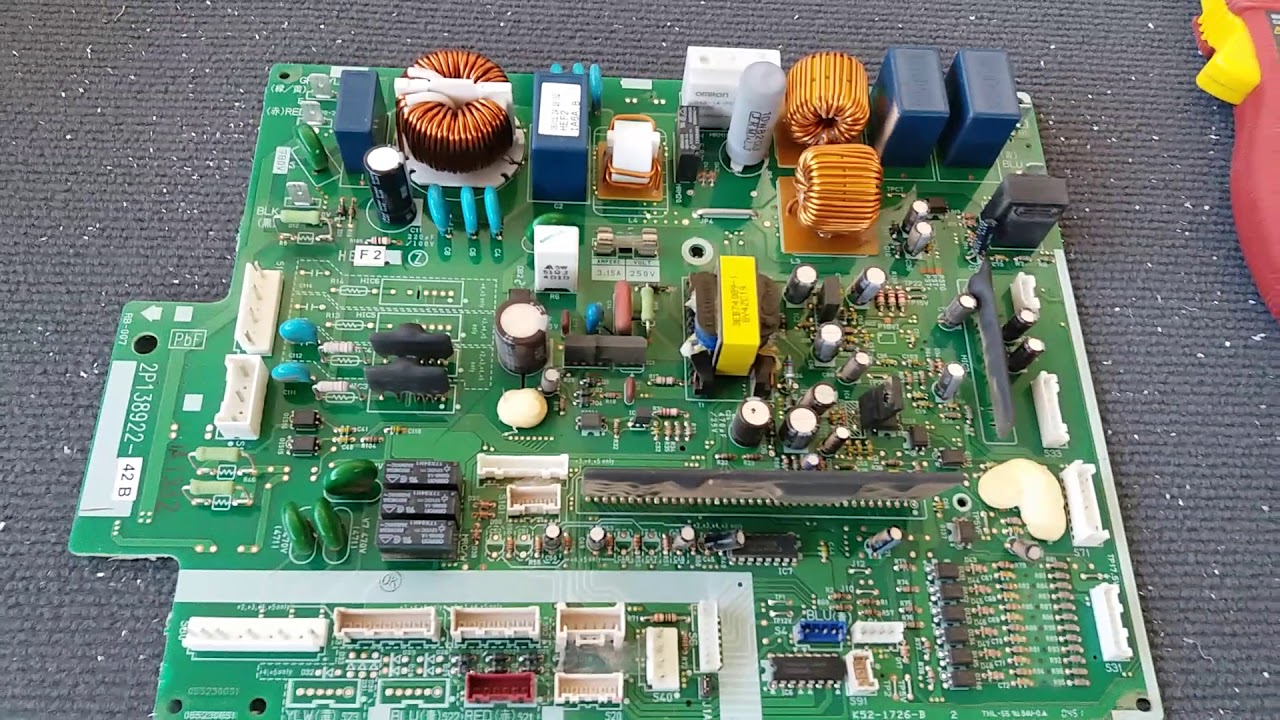 Daikin alarme U4 como consertar a placa