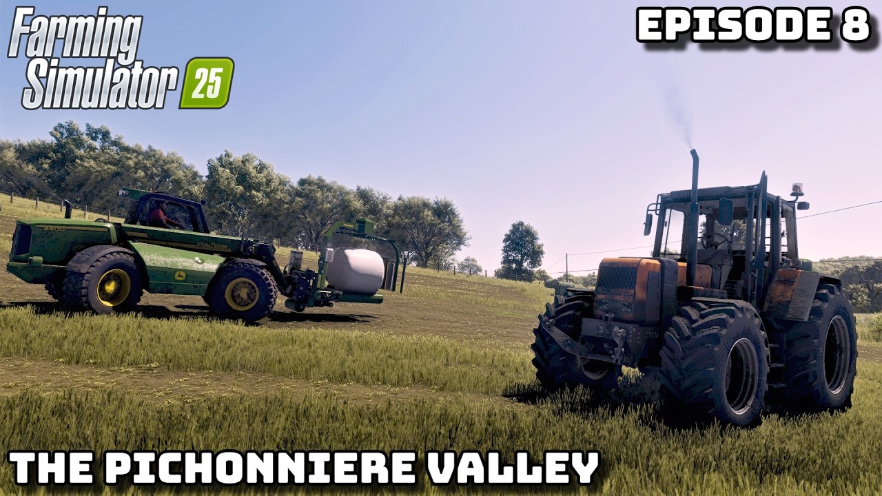 ПРОДОЛЖАЕМ УПАКОВКУ 🌾🔥 | Эпизод 8 | FS25