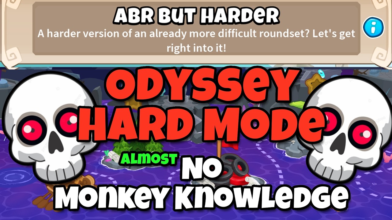 BTD6 Odyssey Guide || Almost No Monkey Knowledge || ABR but Harder