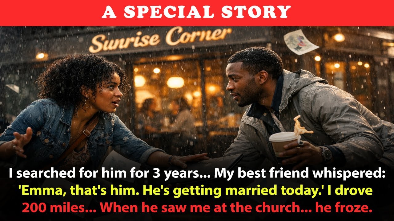 He disappeared after our perfect day together — three years later, I crashed his wedding and said...