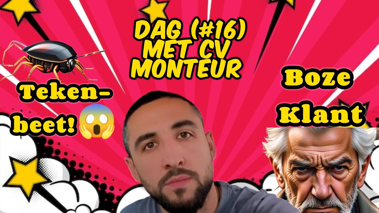 Boze Klant🤬, Tekenbeet🪲 & Mijn Dag (#16) als CV Monteur! | Storingen & Onderhoud