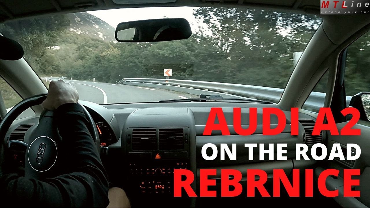 Audi A2 &ndash; driving on a twisty road in Rebrnice &ndash; EP42 &ndash; project youngtimer