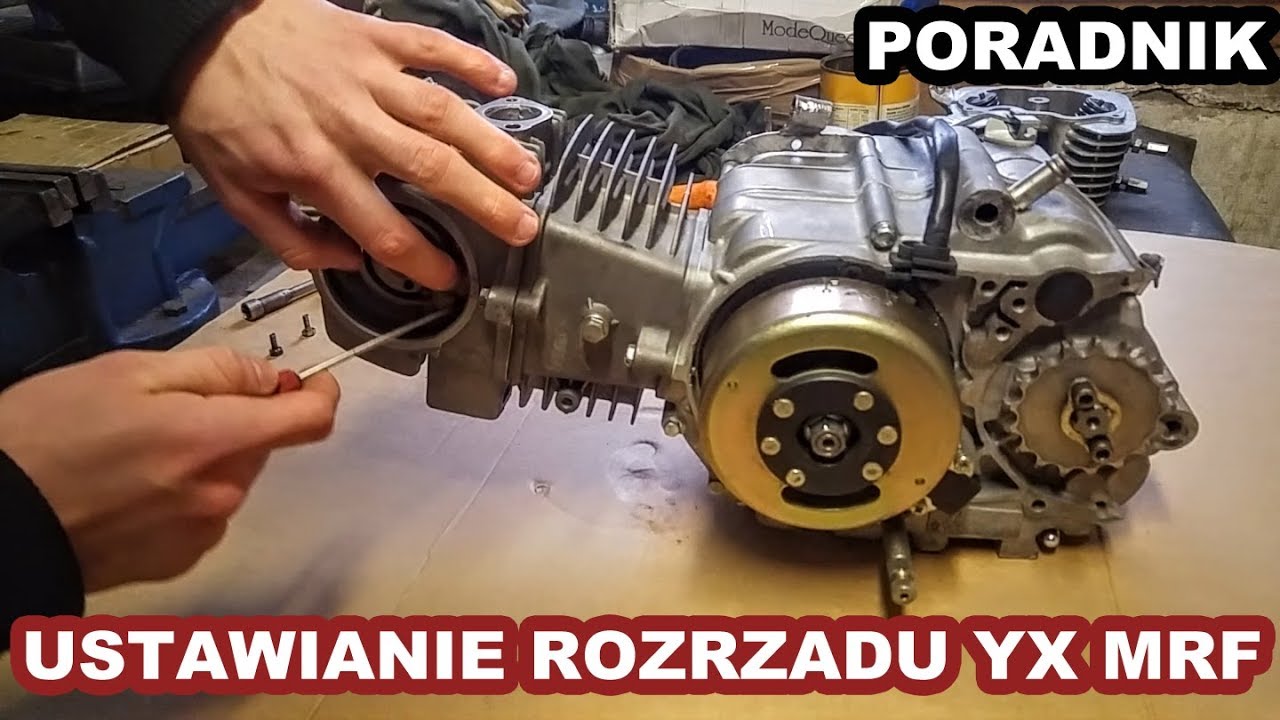 Jak ustawić rozrząd w silniku YX140,PITBIKE MRF,STOMP 4t FMI156(Lifan 50/110/120/125/140ccm/FMB/FMH