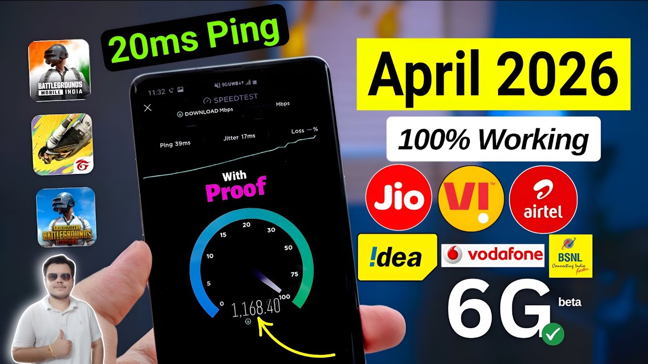 🚀 April 2026 APN Settings ⚡ | Boost Internet Speed to 1.4Gbps 📶🔥 | All SIM Full Speed Guide