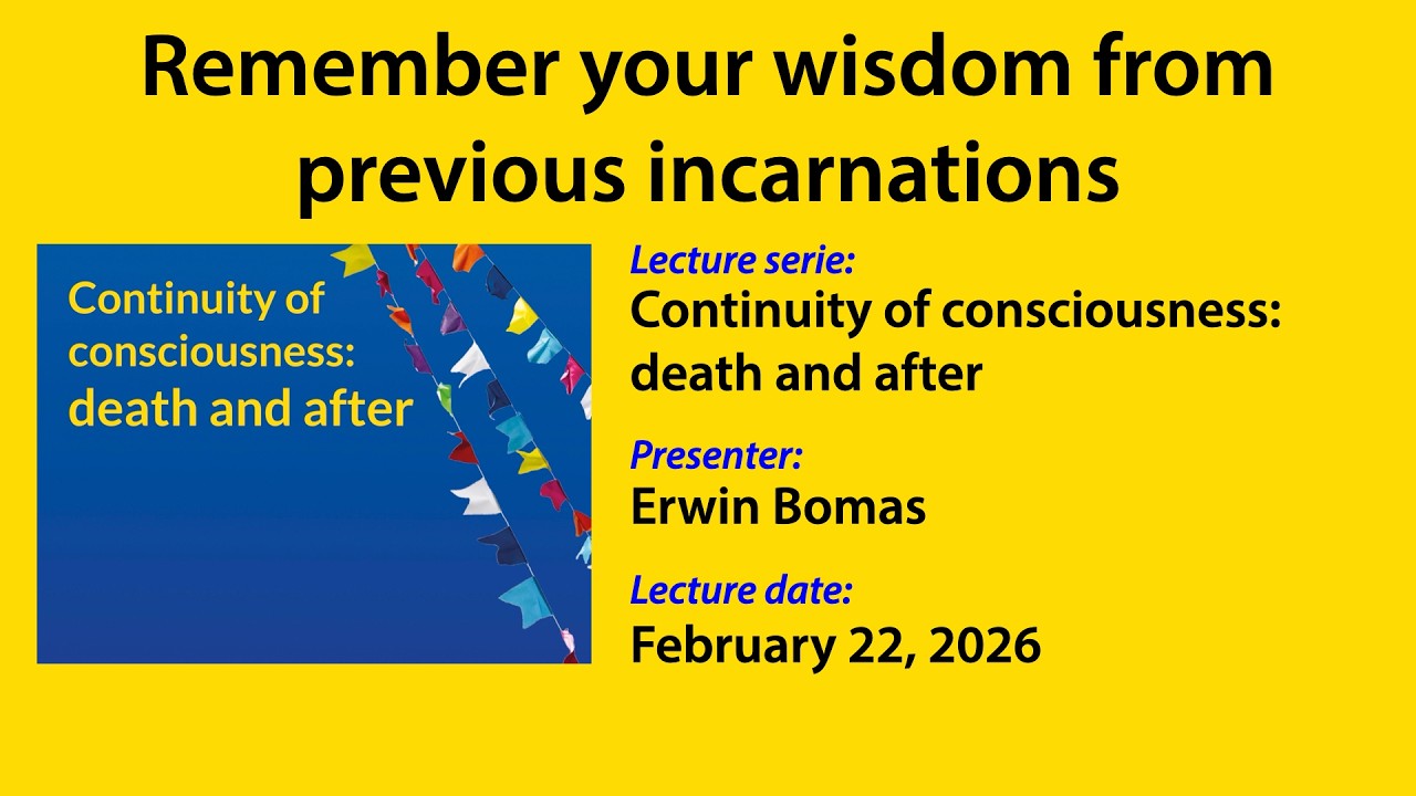 Remember your wisdom from previous incarnations