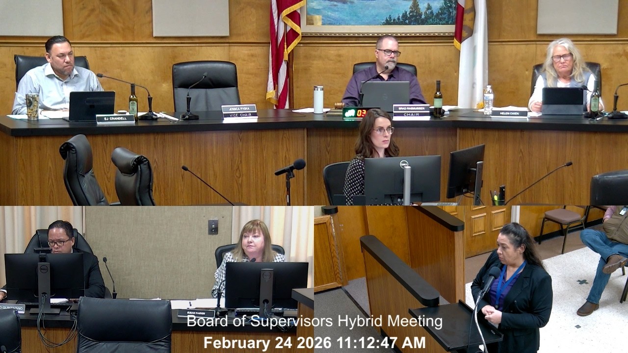 Board of Supervisor Tues Mtg 02-24-26 · Consideration of Enterprise Resource Planning Project