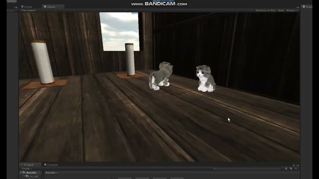 Unity 4.6.2 - Cat Simulator
