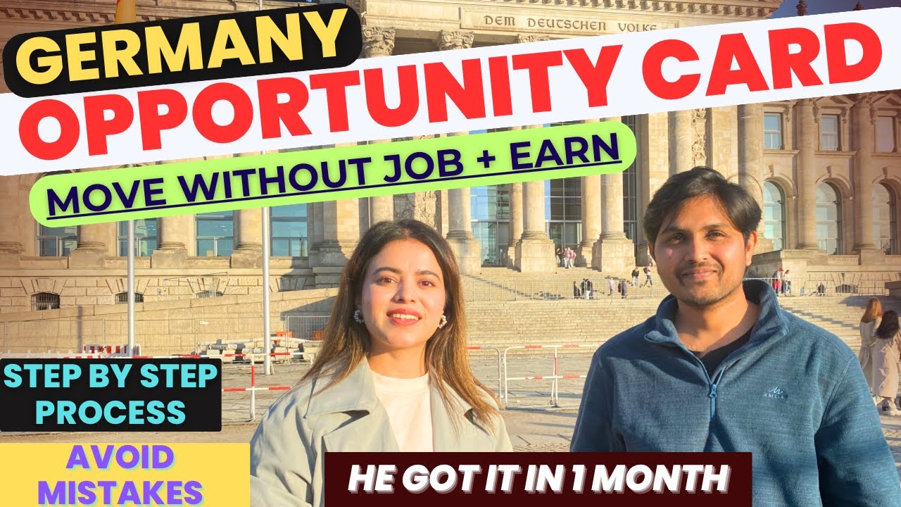 Germany Opportunity Card process |Chancenkarte |Germany Point based system | Work in Germany