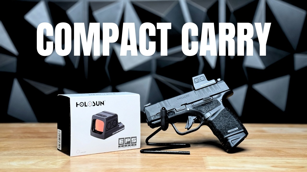 Springfield Armory Hellcat 9mm Review & Holosun Red Dot Install