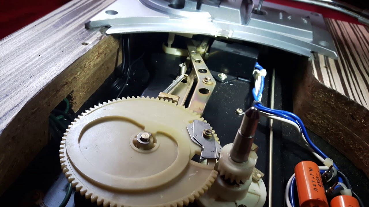 Pioneer pl-514 blocked tonearm solving
