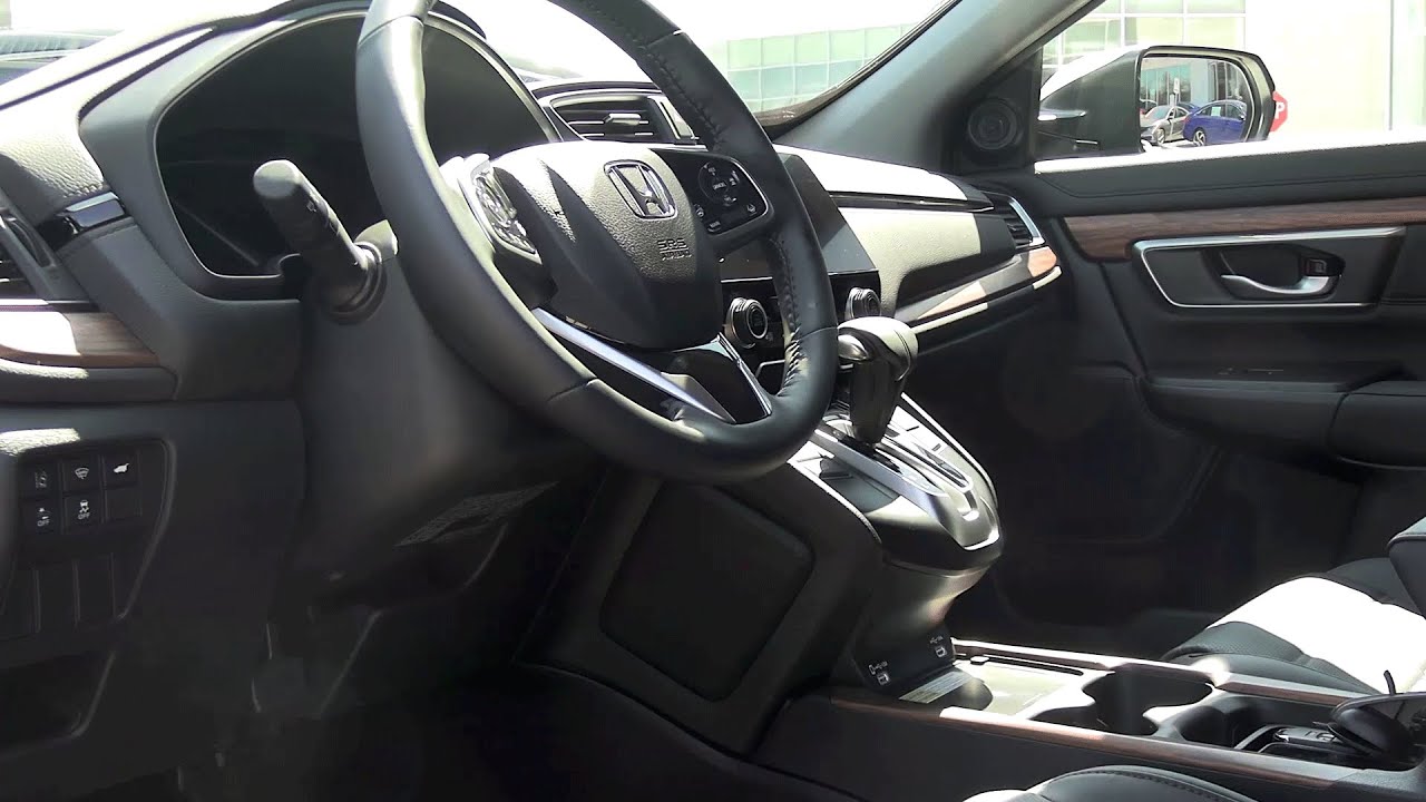 Interior of the 2021 Honda CR-V