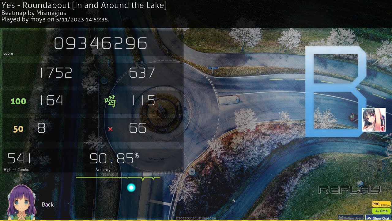 Yes - Roundabout [In and Around the Lake] DT 90.85% 10.16*