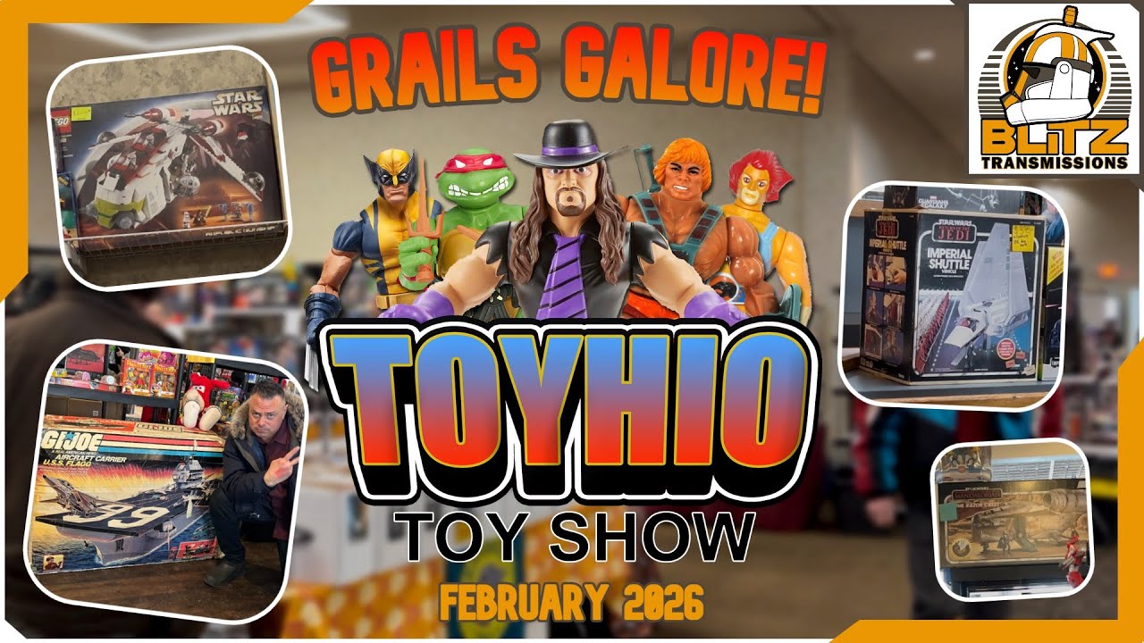 GRAILS GALORE at Toyhio Toy Show! Toyhio February 2026 Vlog!