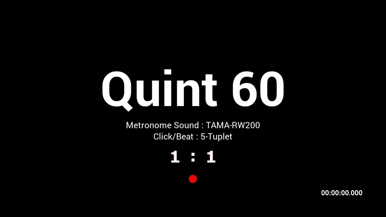 Special Division / Quintuplet / BPM 60