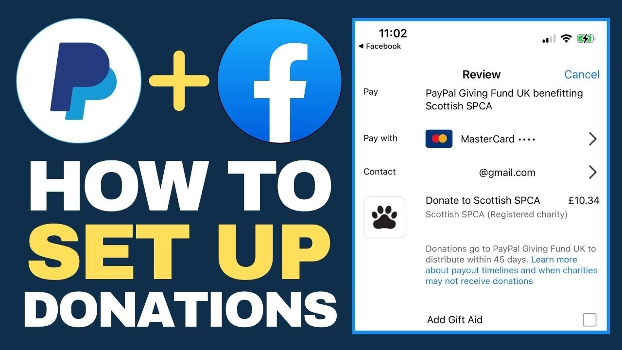 How to Set Up PayPal Donations in Facebook (2025)