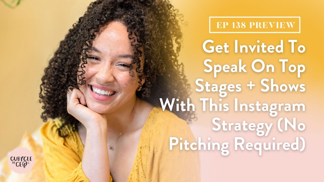 Natasha Samuel-Get Invited To Speak On Top Stages+Shows With This IG Strategy(No Pitching Required)!