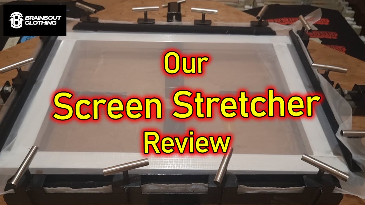 Screen Stretcher Review | Silkscreen Tutorial - Screen Frame Making